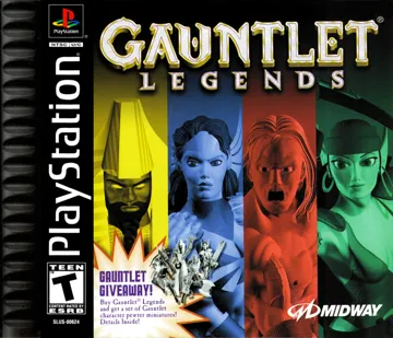 Gauntlet Legends (US) box cover front